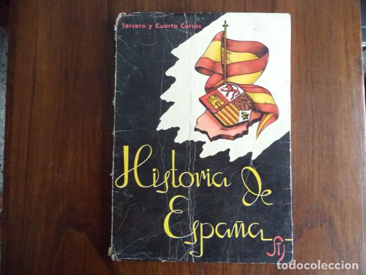 Libros de segunda mano: Libro de texto Historia de Espa&ntilde;a - Foto 1