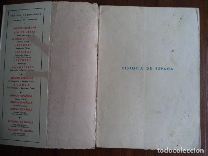 Libros de segunda mano: Libro de texto Historia de Espa&ntilde;a - Foto 2
