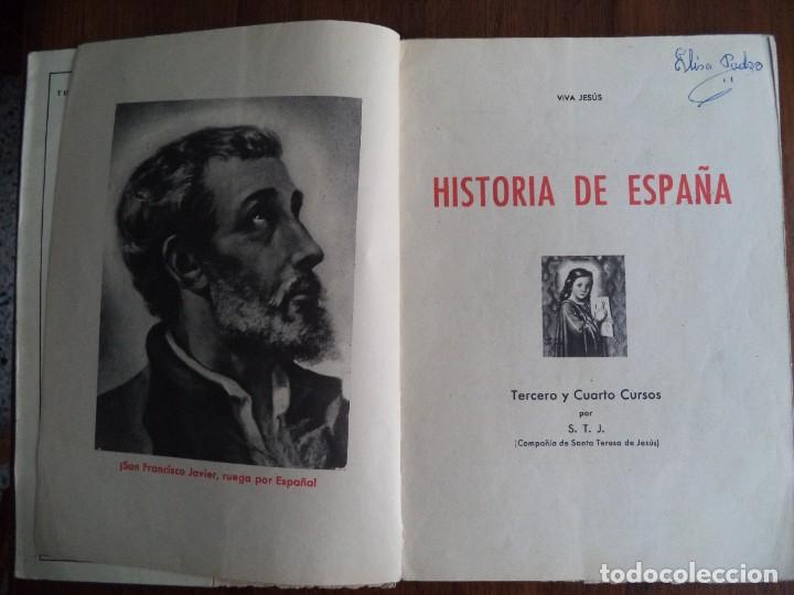 Libros de segunda mano: Libro de texto Historia de Espa&ntilde;a - Foto 3