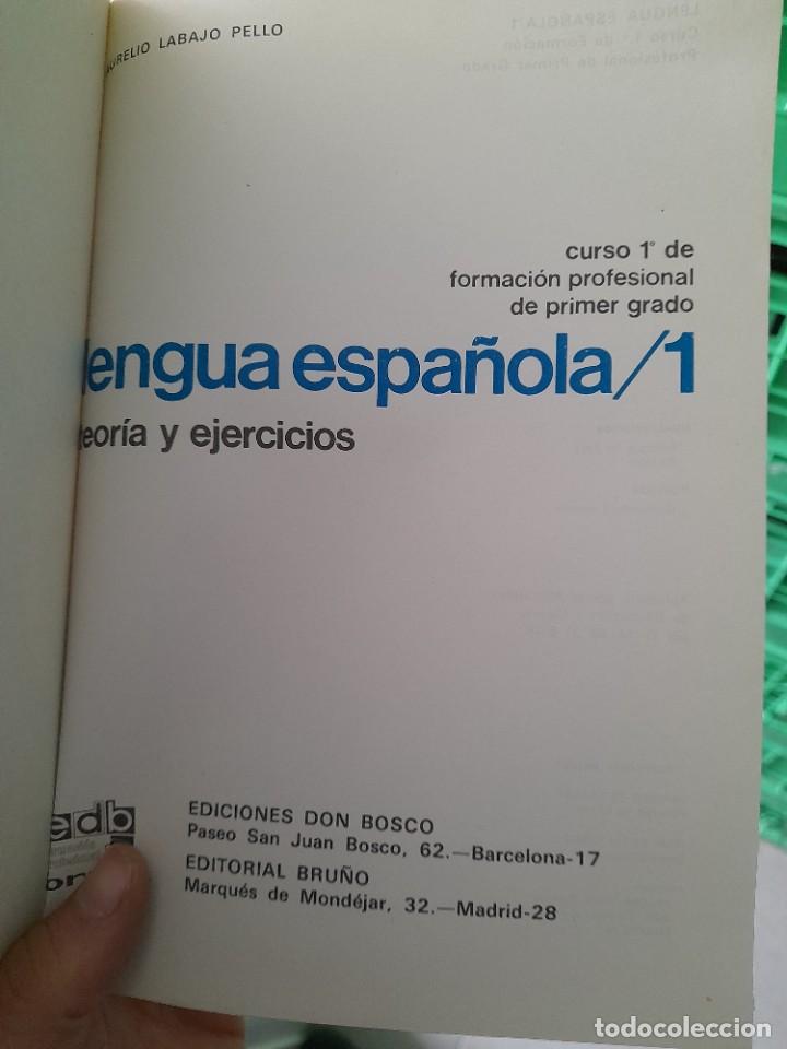 Libros de segunda mano: Libro Bru&ntilde;o edebe fp Lengua Espa&ntilde;ola formaci&oacute;n profesional - Foto 2