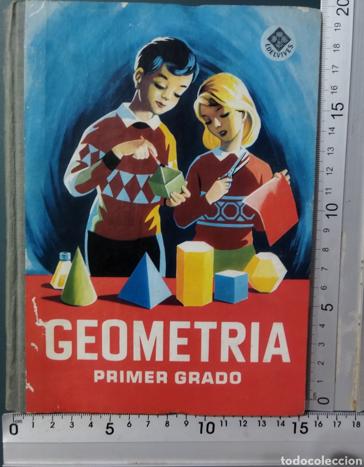 Libros de segunda mano: Libro escolar geometr&iacute;a primer grado.1962 - Foto 6