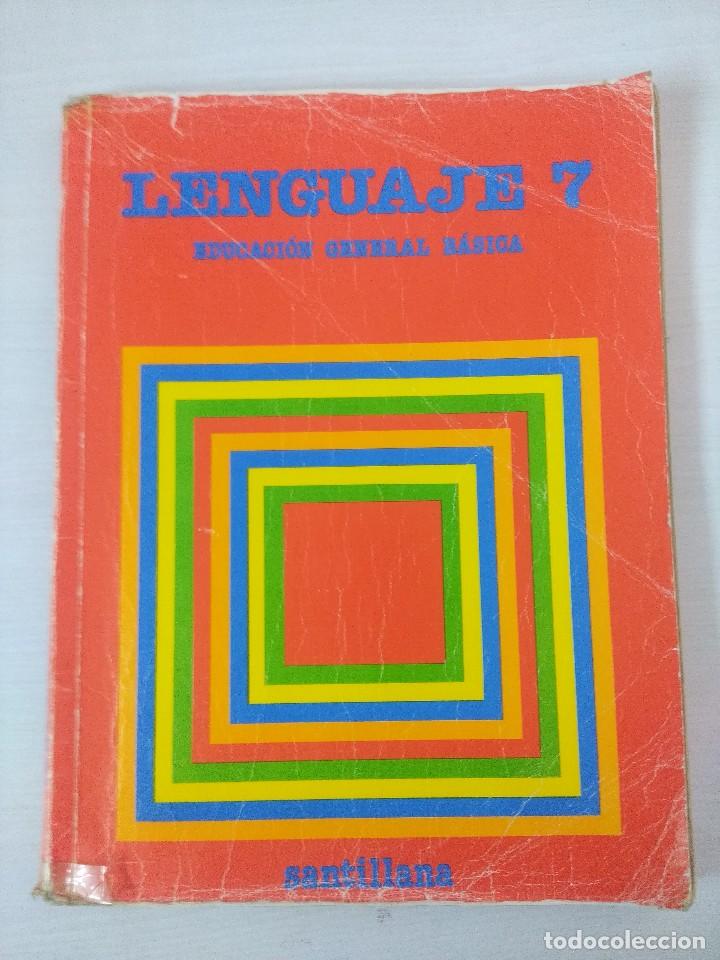 Libros de segunda mano: LENGUAJE 7&ordm; EGB SANTILLANA. - Foto 1