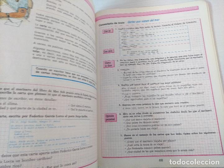 Libros de segunda mano: LENGUAJE 7&ordm; EGB SANTILLANA. - Foto 4