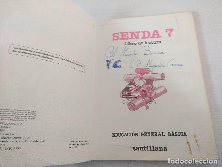 Libros de segunda mano: SENDA 7/LIBRO DE LECTURAS/EGB SANTILLANA/MBE&iexcl;&iexcl;&iexcl;&iexcl;&iexcl;&iexcl;&iexcl;&iexcl;&iexcl;&iexcl;. - Foto 3