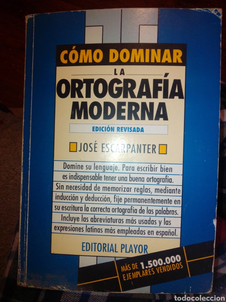 Libros de segunda mano: Como dominar la ortograf&iacute;a moderna Jos&eacute; Escarpanter - Foto 1