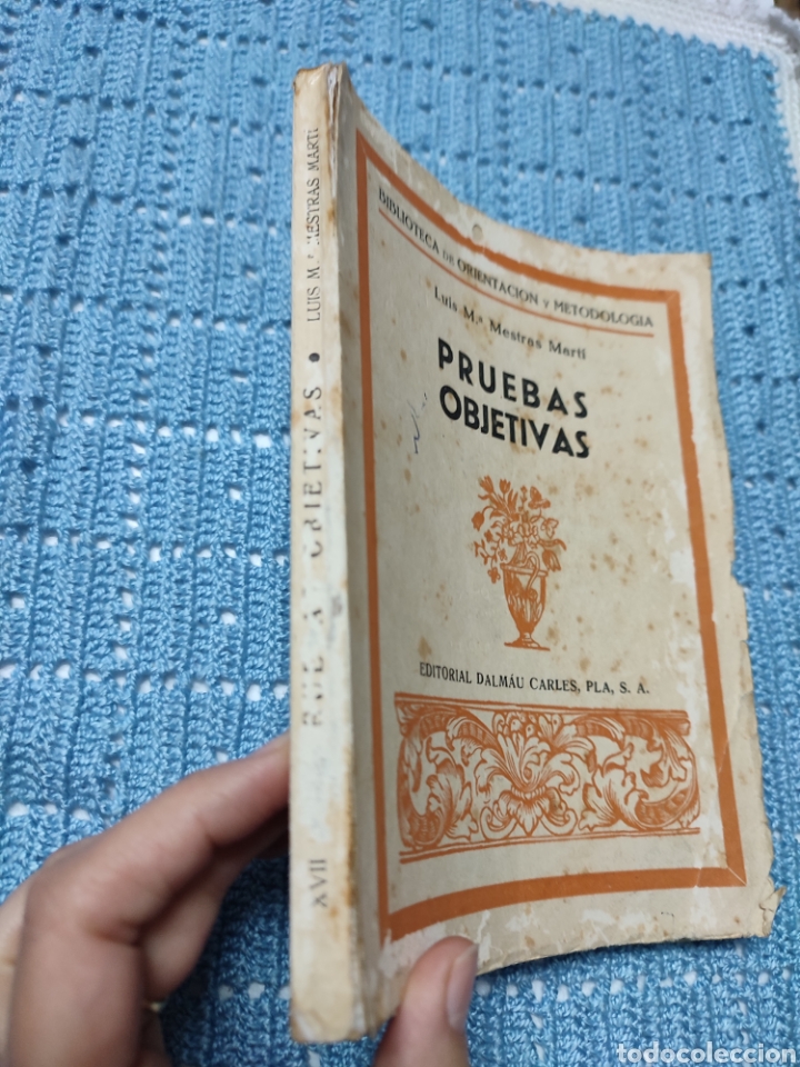 Libros de segunda mano: Pruebas objetivas Luis Mar&iacute;a Mestras Mart&iacute; 1965 - Foto 3