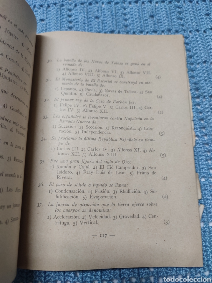Libros de segunda mano: Pruebas objetivas Luis Mar&iacute;a Mestras Mart&iacute; 1965 - Foto 7