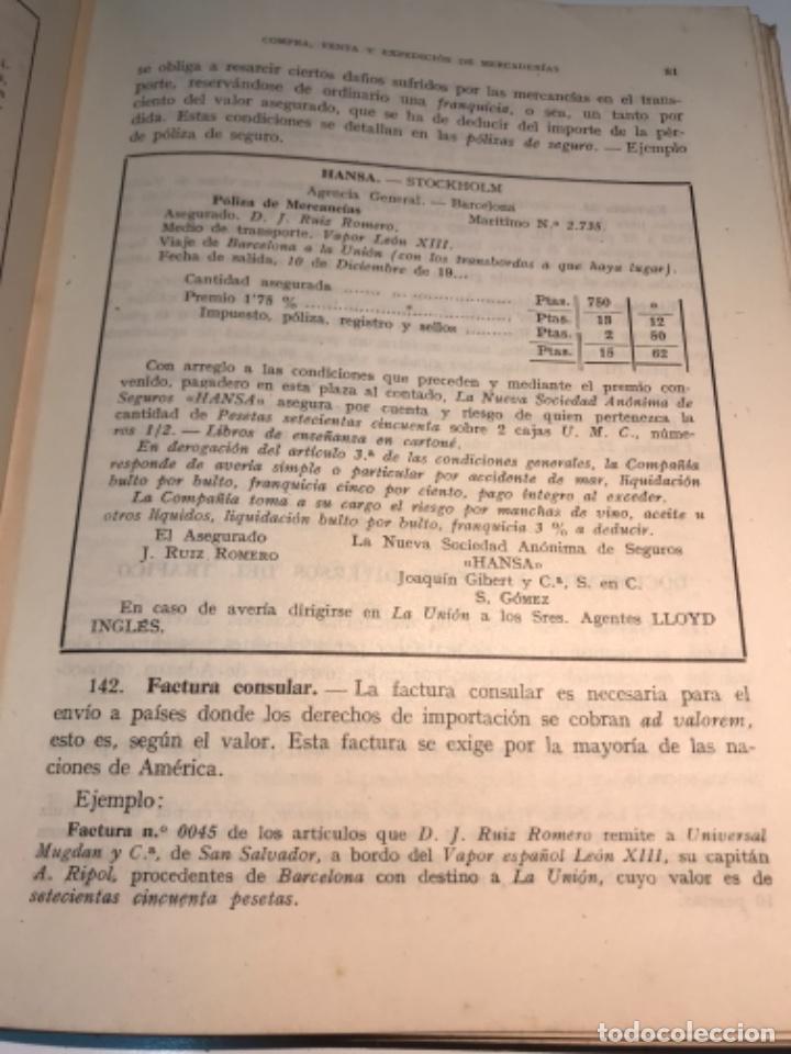 Libros de segunda mano: Tenedur&iacute;a. Segundo grado comercio. Libro escolar. 1951 - Foto 2