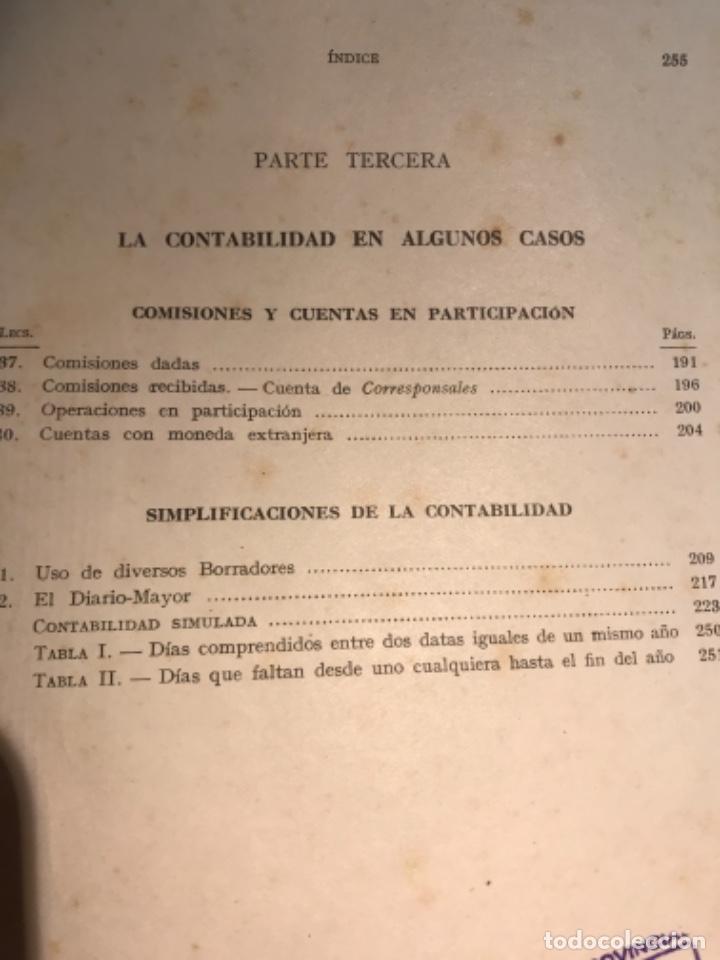 Libros de segunda mano: Tenedur&iacute;a. Segundo grado comercio. Libro escolar. 1951 - Foto 7