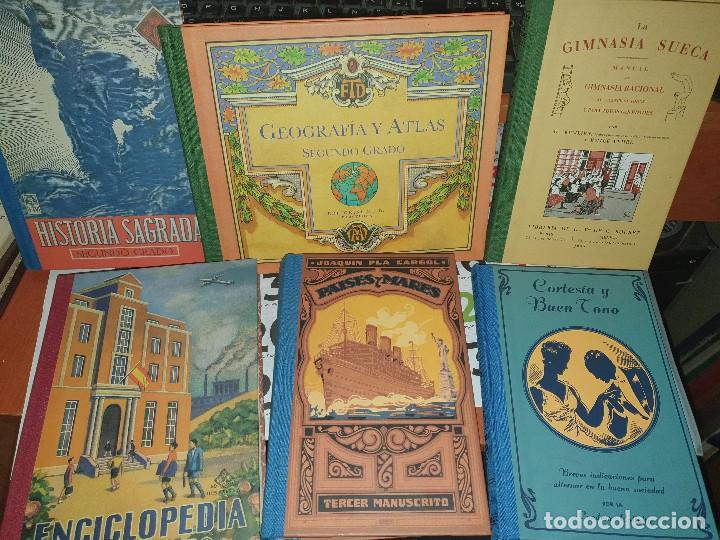Libros de segunda mano: 32 libros escolares, facsimiles, impecables, sin uso, nuevos - Foto 1