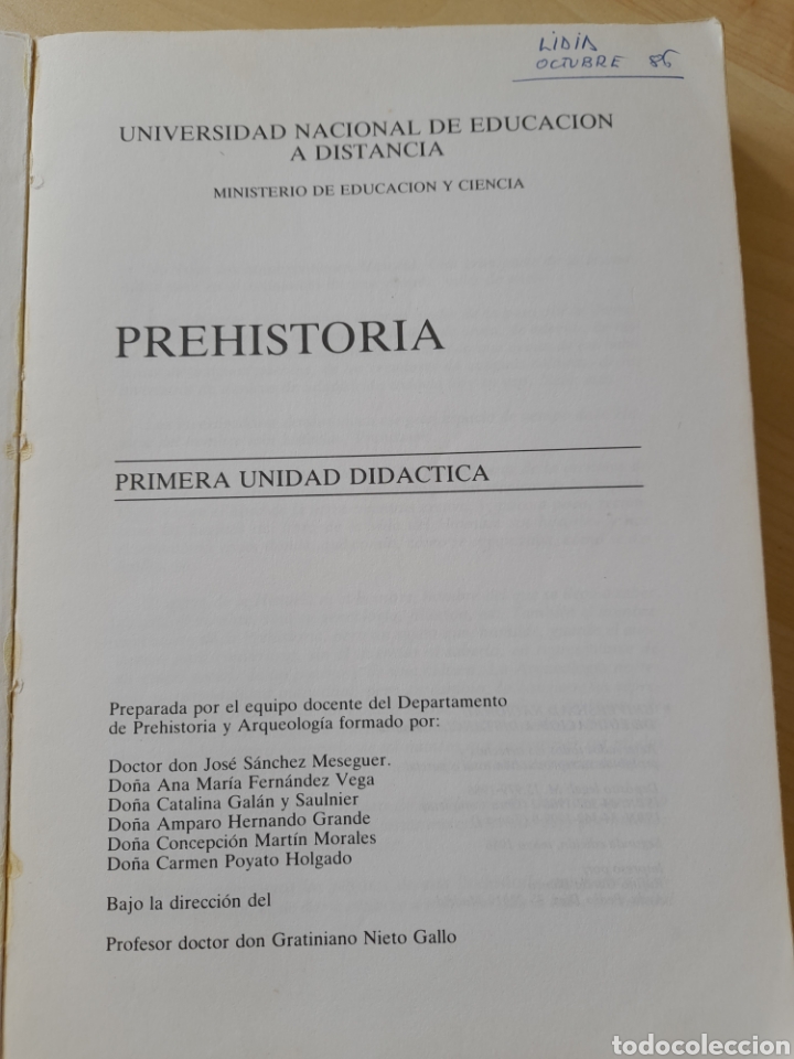 Libros de segunda mano: Prehistoria. Facultad de geograf&iacute;a e historia - Foto 3