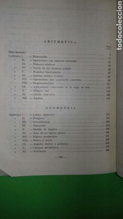 Libros de segunda mano: MATEMATICA. TERCER CURSO. ED LUIS VIVES, 1950. - Foto 4
