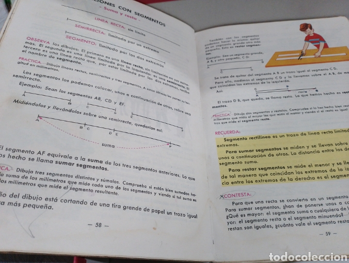 Libros de segunda mano: Antiguo libro de matem&aacute;ticas cuarto curso a&ntilde;o 1968 editorial mi&ntilde;on - Foto 3
