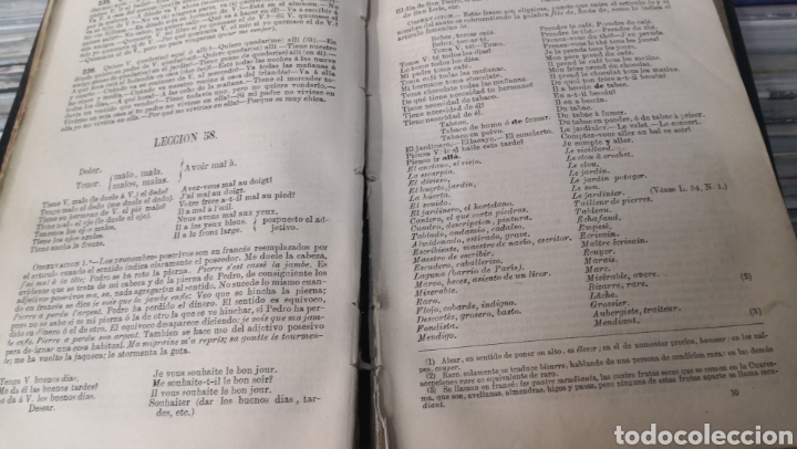 Libros de segunda mano: Gram&aacute;tica de la lengua francesa - Foto 8