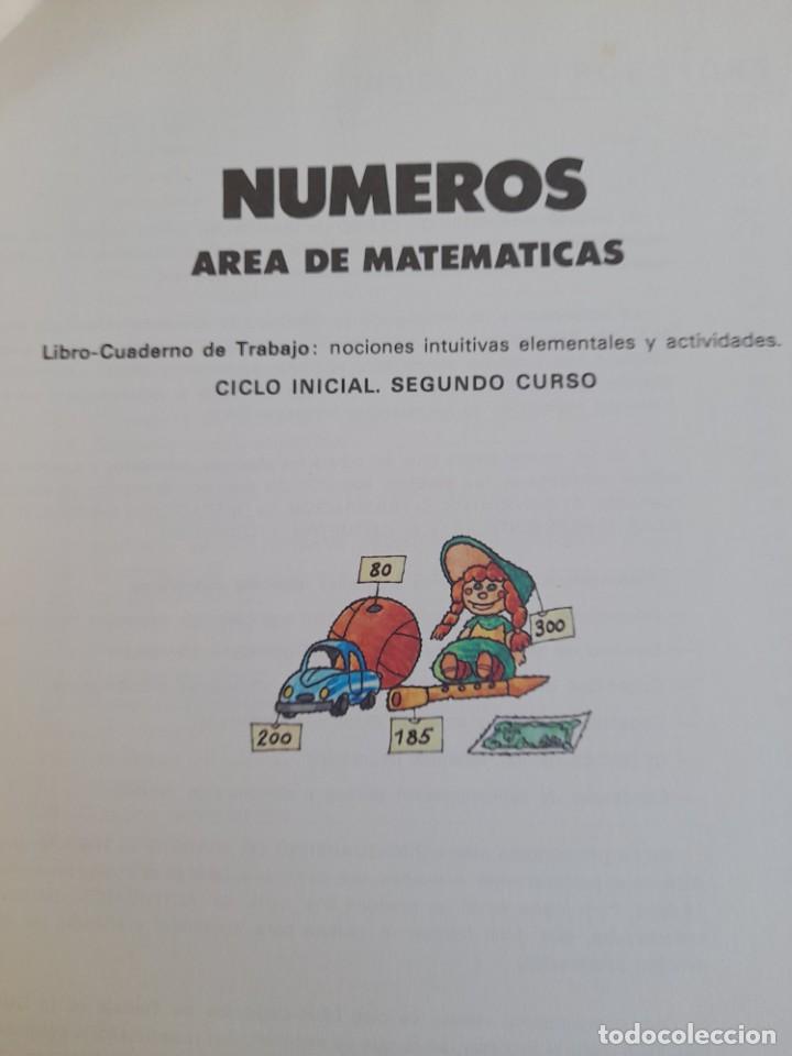 Libros de segunda mano: Libro &Aacute;rea de matem&aacute;ticas n&uacute;meros 2 editorial Mi&ntilde;on - Foto 3
