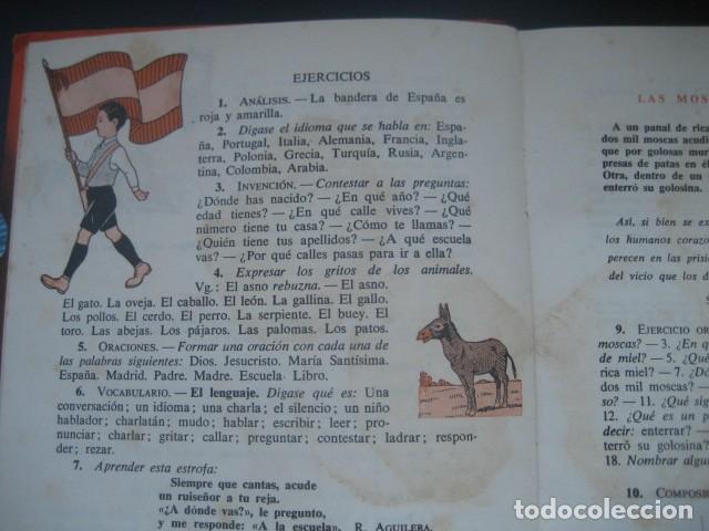 Libros de segunda mano: LIBRO ESCOLAR. GRAMATICA PRIMER GRADO. LUIS VIVES 1952 - Foto 4