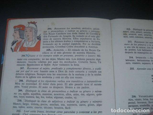Libros de segunda mano: LIBRO ESCOLAR. GRAMATICA PRIMER GRADO. LUIS VIVES 1952 - Foto 11