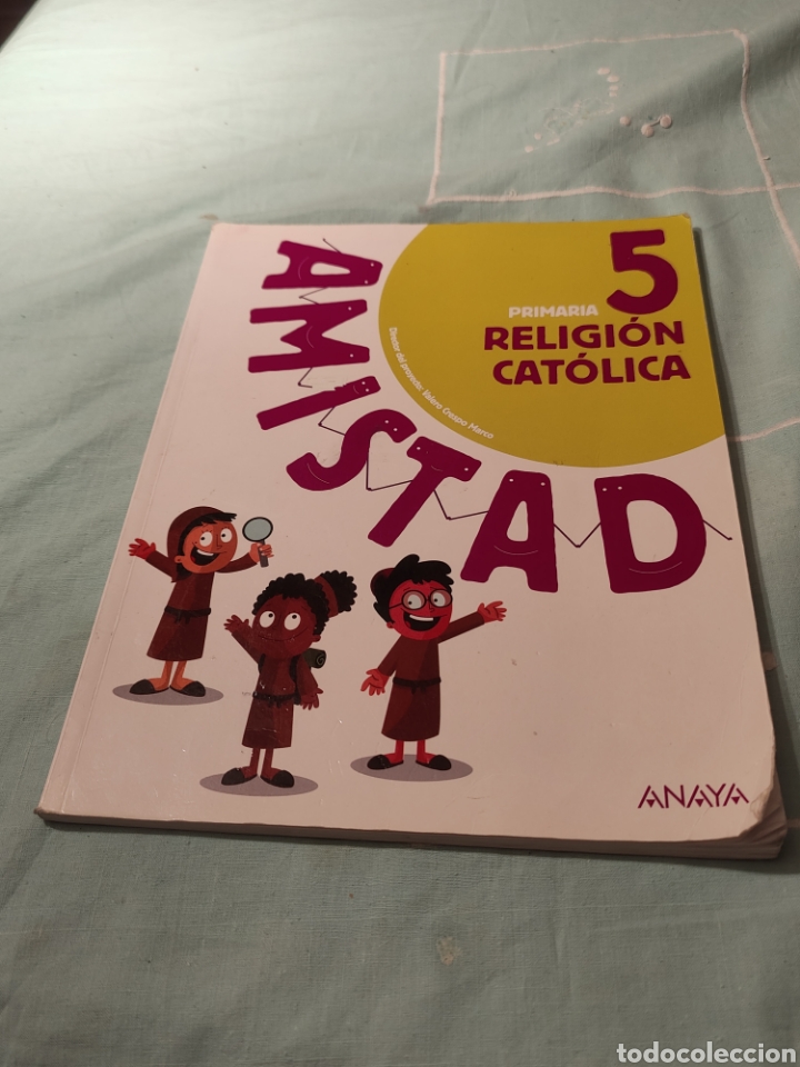 Libros de segunda mano: LIBRO DE RELIGI&Oacute;N 5&deg; DE PRIMARIA &rdquo;AMISTAD&rdquo;. ANAYA - Foto 1