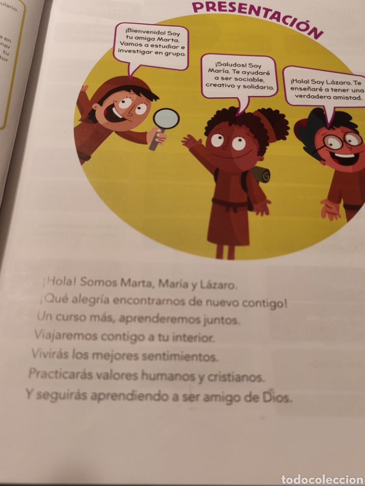 Libros de segunda mano: LIBRO DE RELIGI&Oacute;N 5&deg; DE PRIMARIA &rdquo;AMISTAD&rdquo;. ANAYA - Foto 4