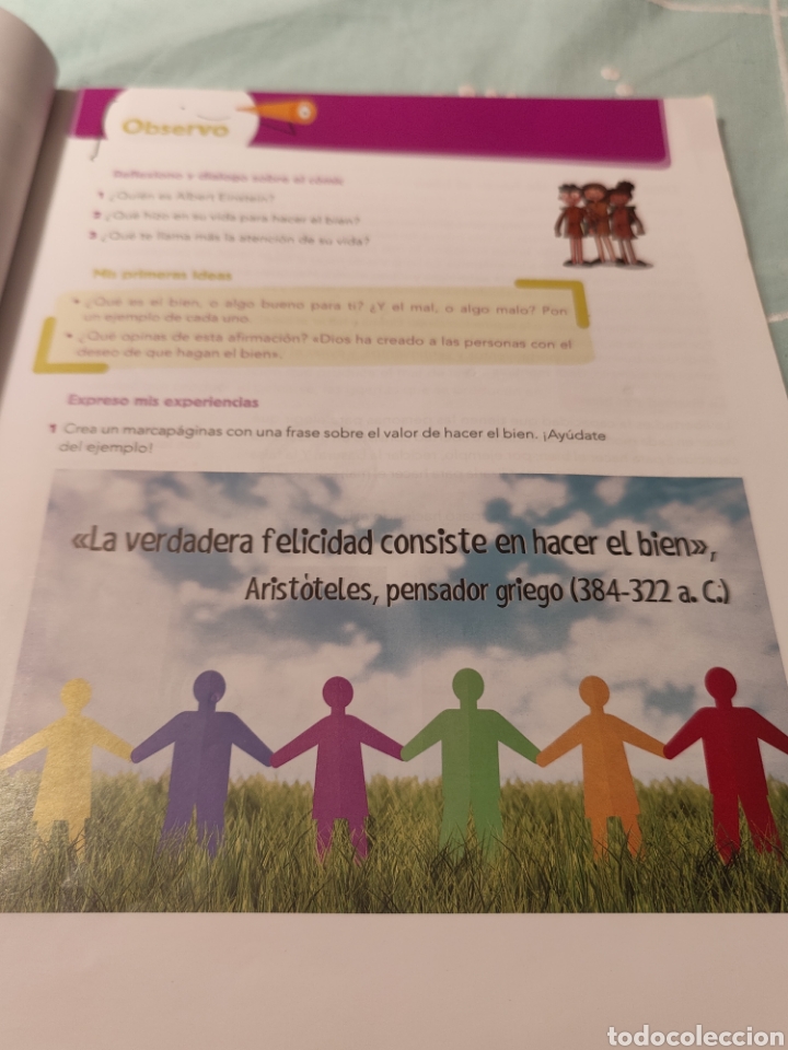 Libros de segunda mano: LIBRO DE RELIGI&Oacute;N 5&deg; DE PRIMARIA &rdquo;AMISTAD&rdquo;. ANAYA - Foto 11