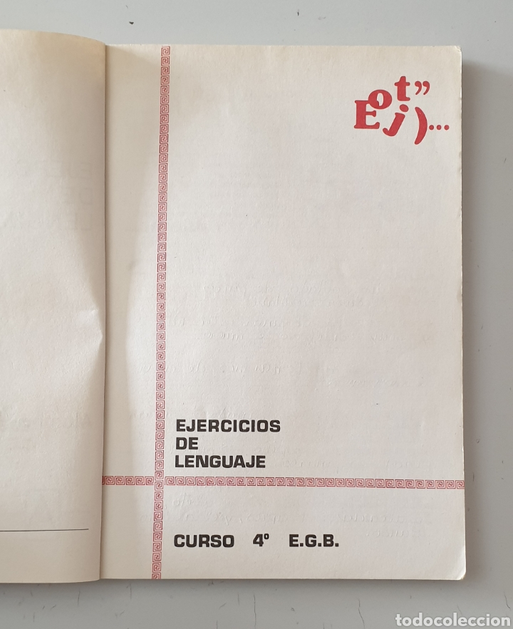 Libros de segunda mano: LIBRO EJERCICIOS DE LENGUAJE 4&deg; EGB (Editorial Everest, 1983) - Foto 6