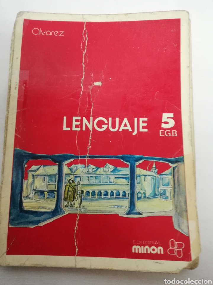 Libros de segunda mano: LENGUAJE 5 EGB. EDITORIAL MI&Ntilde;ON. LIBRO DE TEXTO. 1977. - Foto 3