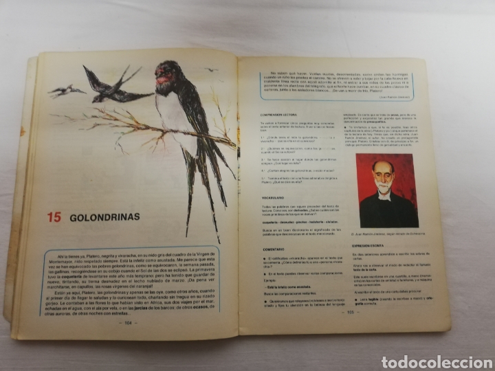 Libros de segunda mano: LENGUAJE 5 EGB. EDITORIAL MI&Ntilde;ON. LIBRO DE TEXTO. 1977. - Foto 5