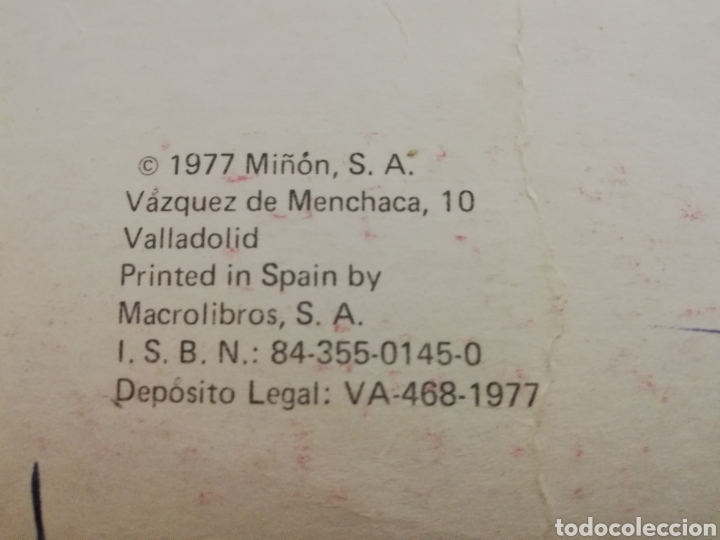 Libros de segunda mano: LENGUAJE 5 EGB. EDITORIAL MI&Ntilde;ON. LIBRO DE TEXTO. 1977. - Foto 9
