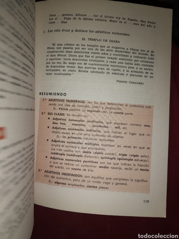 Libros de segunda mano: LIBRO TEXTO ESPA&Ntilde;OL 1&deg; EDICIONES SM 1969 CON PROGRAMA DE PLAN 1967 ABILIO FRAILE RUIZ DE OJEDA - Foto 11