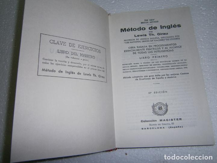 Libros de segunda mano: ANTIGUO LIBRO DE TEXTO - METODO DE INGLES - Foto 2