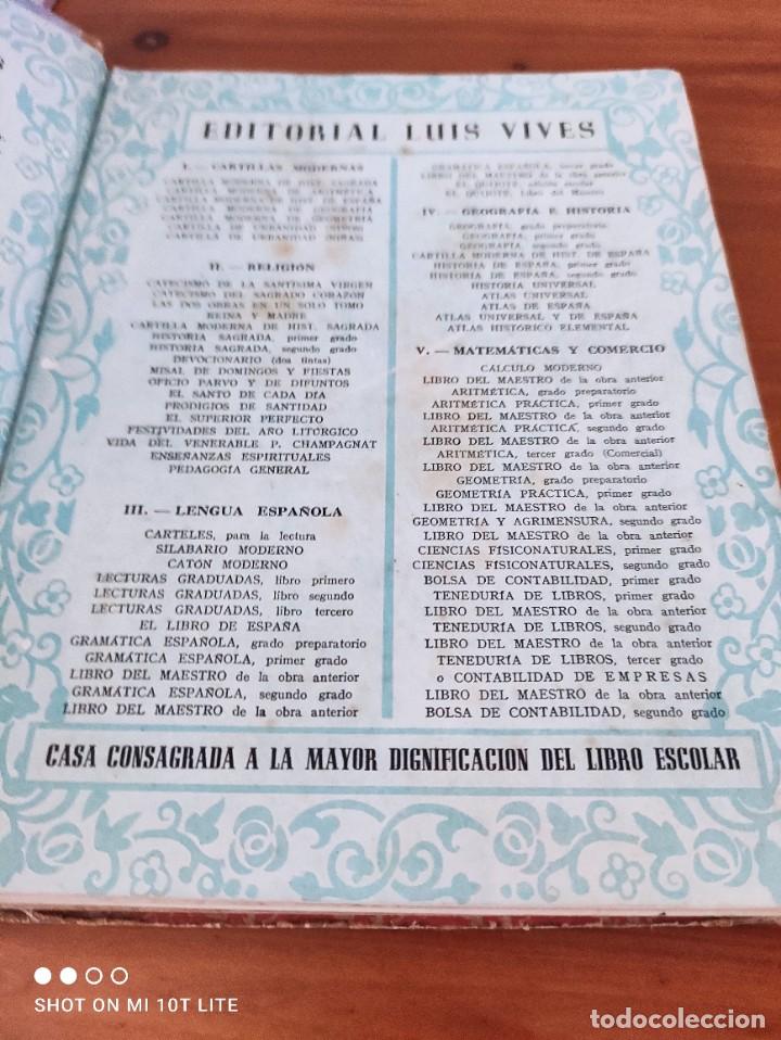 Libros de segunda mano: LIBRO DE TEXTO - GRAMATICA 2&ordm; GRADO - A&Ntilde;O 1949 - EDITORIAL LUIS VIVES. - Foto 5