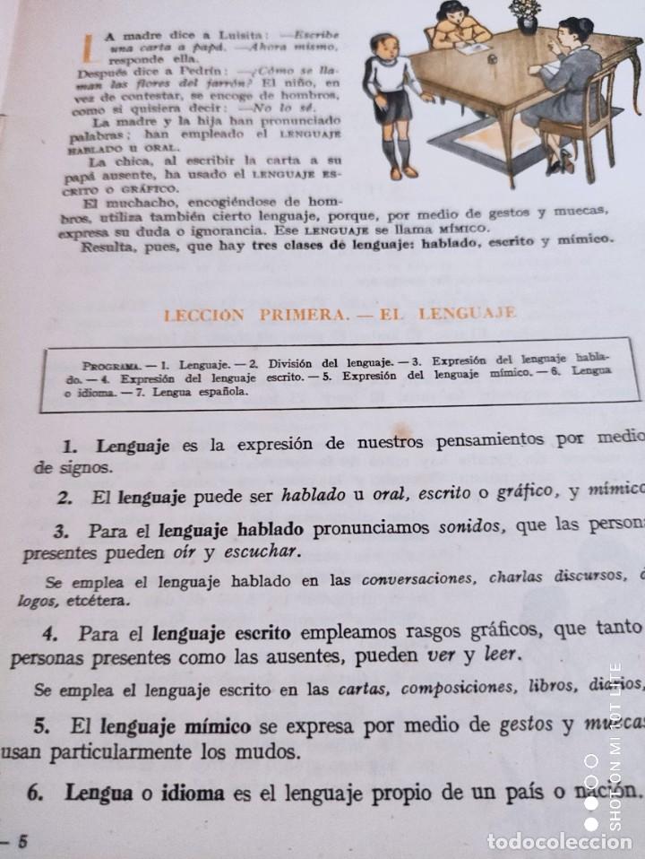 Libros de segunda mano: LIBRO DE TEXTO - GRAMATICA 2&ordm; GRADO - A&Ntilde;O 1949 - EDITORIAL LUIS VIVES. - Foto 7