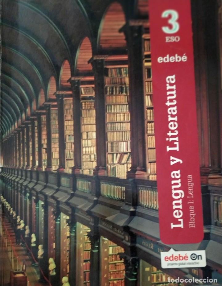 Libros de segunda mano: Libros texto Lengua y literatura 3&ordm; eso edebe - Foto 4