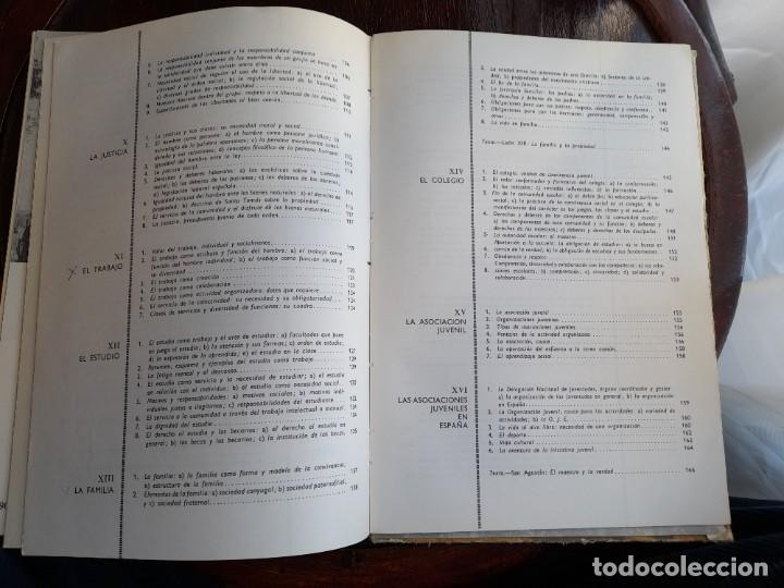 Libros de segunda mano: Convivencia humana Eugenio frutos Doncel 1966 - Foto 7