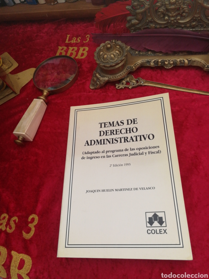 Libros de segunda mano: TEMAS DE DERECHO ADMINISTRATIVO, JOAQU&Iacute;N HUEL&Iacute;N, - Foto 1