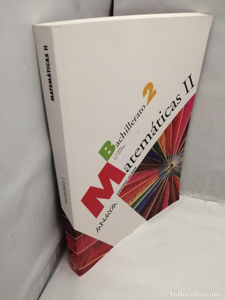 Libros de segunda mano: MATEM&Aacute;TICAS, 2 BACHILLERATO (INCLUYE CD-ROM) - Foto 4