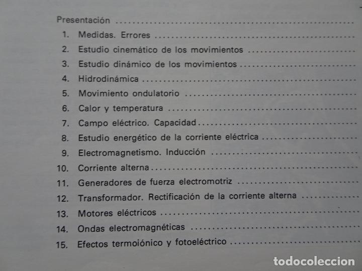 Libros de segunda mano: f&iacute;sica 1&ordm; de FPII editorial bru&ntilde;o 1978 g. onta&ntilde;on 2&ordf; edici&oacute;n - Foto 14
