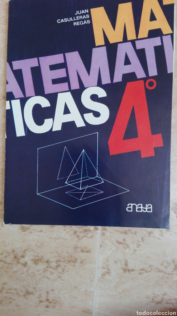 Libros de segunda mano: Matem&aacute;ticas 4&deg;bachillerato ed. Anaya - Foto 1