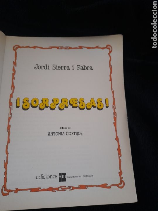 Libros de segunda mano: Sorpresas, libro de lectura de SM - Foto 2