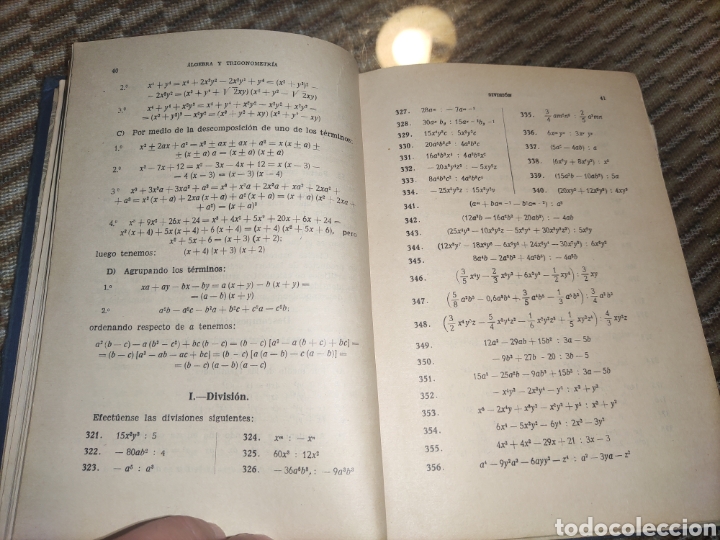 Libros de segunda mano: &Aacute;lgebra y Trigonometr&iacute;a. - Foto 6