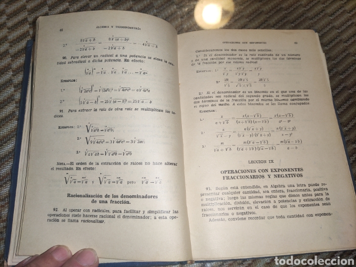 Libros de segunda mano: &Aacute;lgebra y Trigonometr&iacute;a. - Foto 7