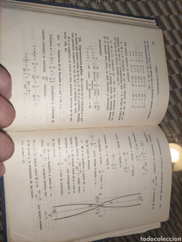 Libros de segunda mano: &Aacute;lgebra y Trigonometr&iacute;a. - Foto 8
