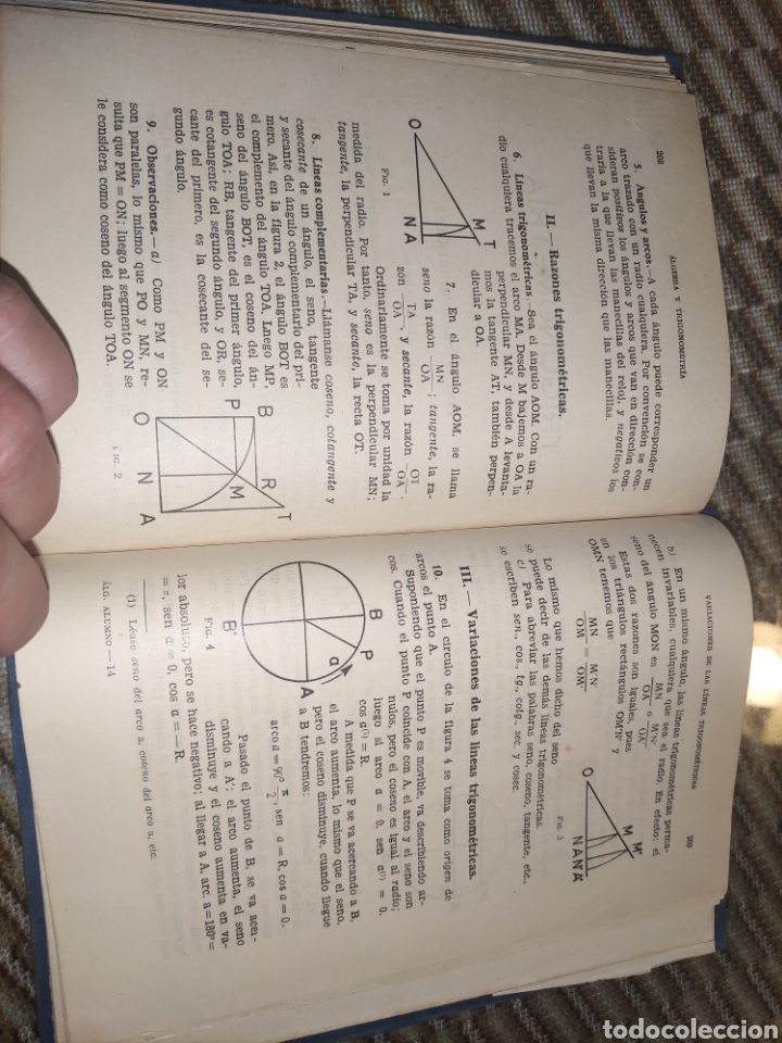 Libros de segunda mano: &Aacute;lgebra y Trigonometr&iacute;a. - Foto 9