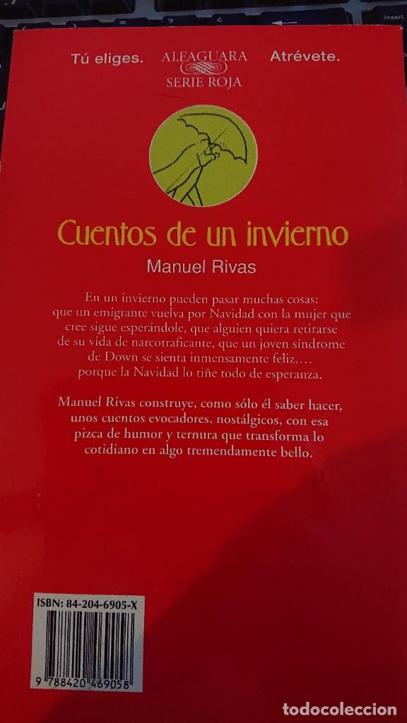 Libros de segunda mano: LIBRO CUENTOS DE UN INVIERNO DE MANUEL RIVAS 2006 - Foto 2