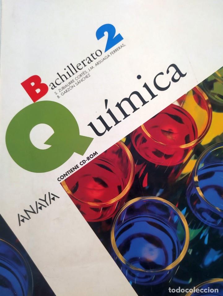 Libros de segunda mano: Libros de texto Bachillerato de 2&ordm; Quimica Anaya con CD ROM - Foto 1