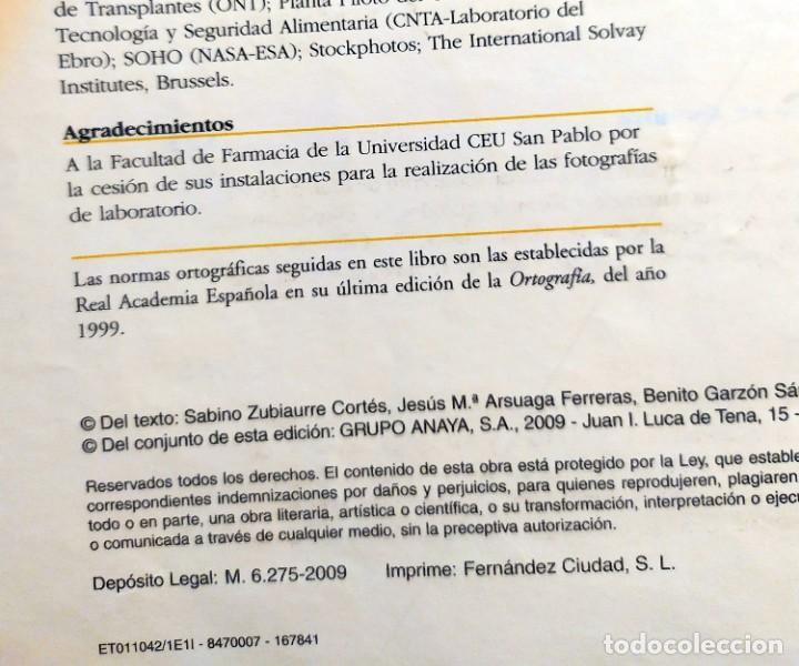 Libros de segunda mano: Libros de texto Bachillerato de 2&ordm; Quimica Anaya con CD ROM - Foto 2