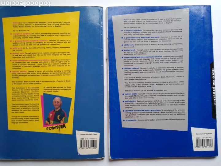 Libros de segunda mano: Hotline Elementary &ndash; Workbook + Student&acute;s book - Tom Hutchinson - Foto 6