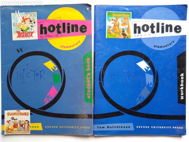 Libros de segunda mano: Hotline Elementary &ndash; Workbook + Student&acute;s book - Tom Hutchinson - Foto 1