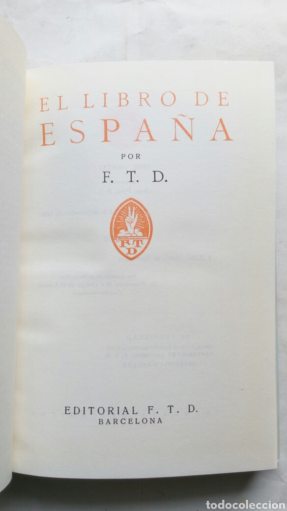 Libros de segunda mano: El libro de Espa&ntilde;a. Edici&oacute;n facs&iacute;mil. - Foto 6