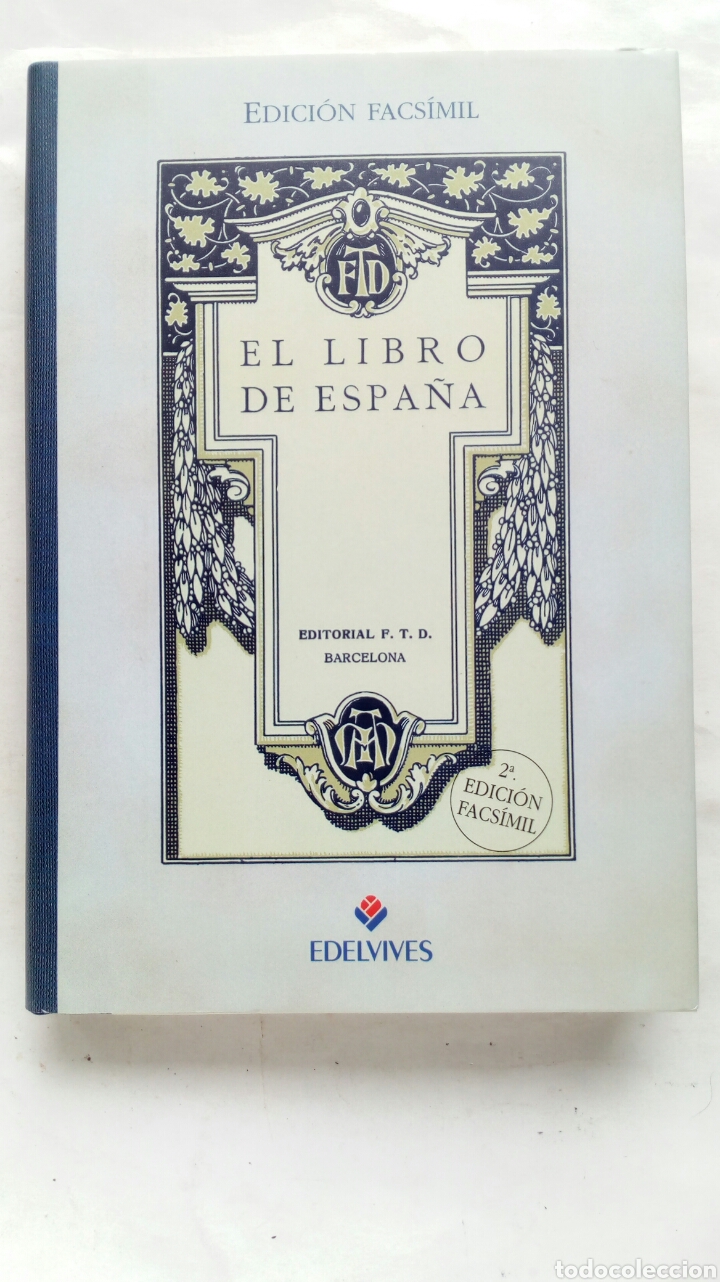 Libros de segunda mano: El libro de Espa&ntilde;a. Edici&oacute;n facs&iacute;mil. - Foto 1